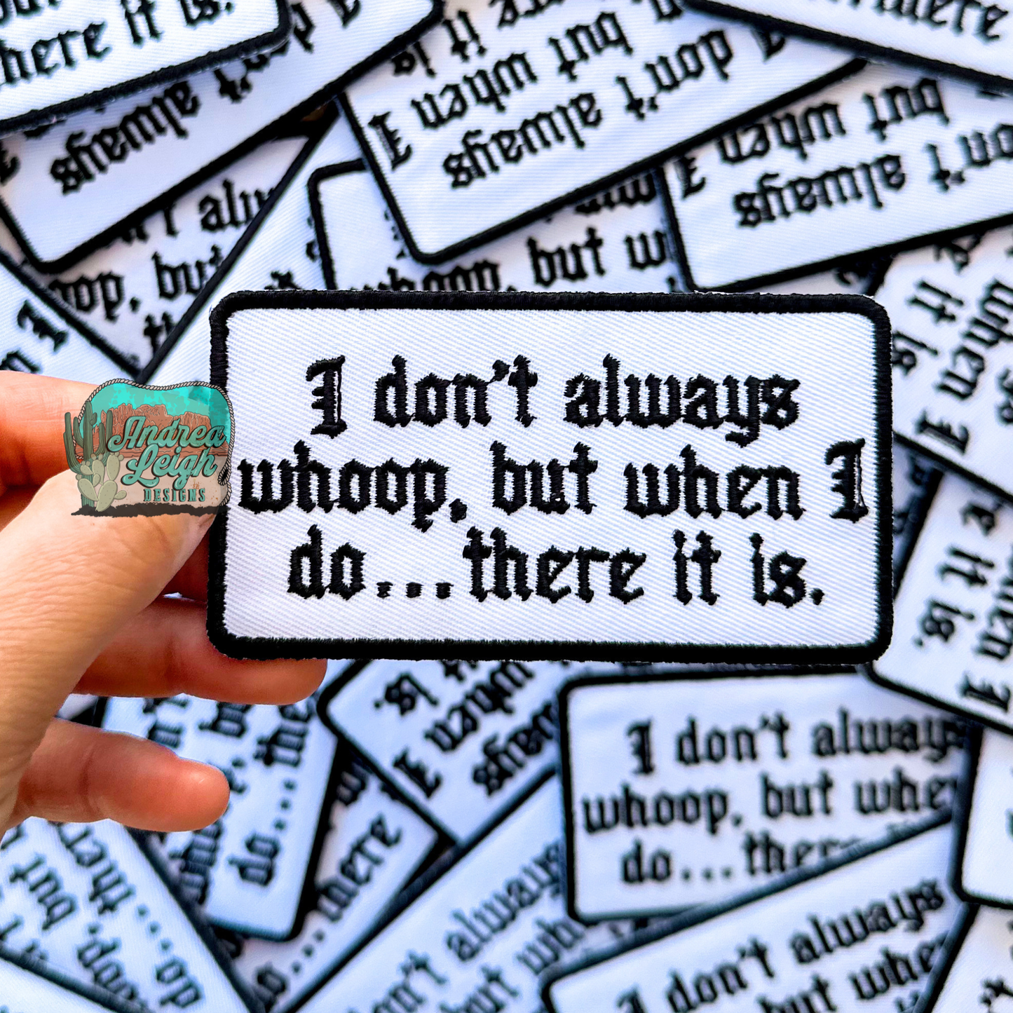 ALD EXCLUSIVE- Whoop There It Is Embroidered Patch