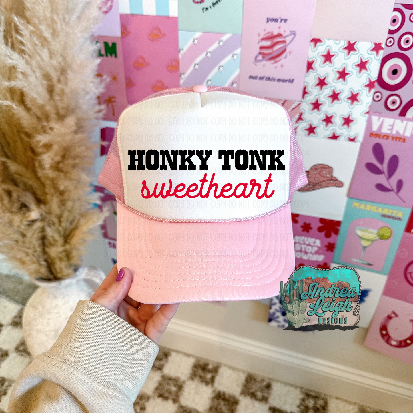 DTF Transfers Loved Honky Tonk Sweetheart