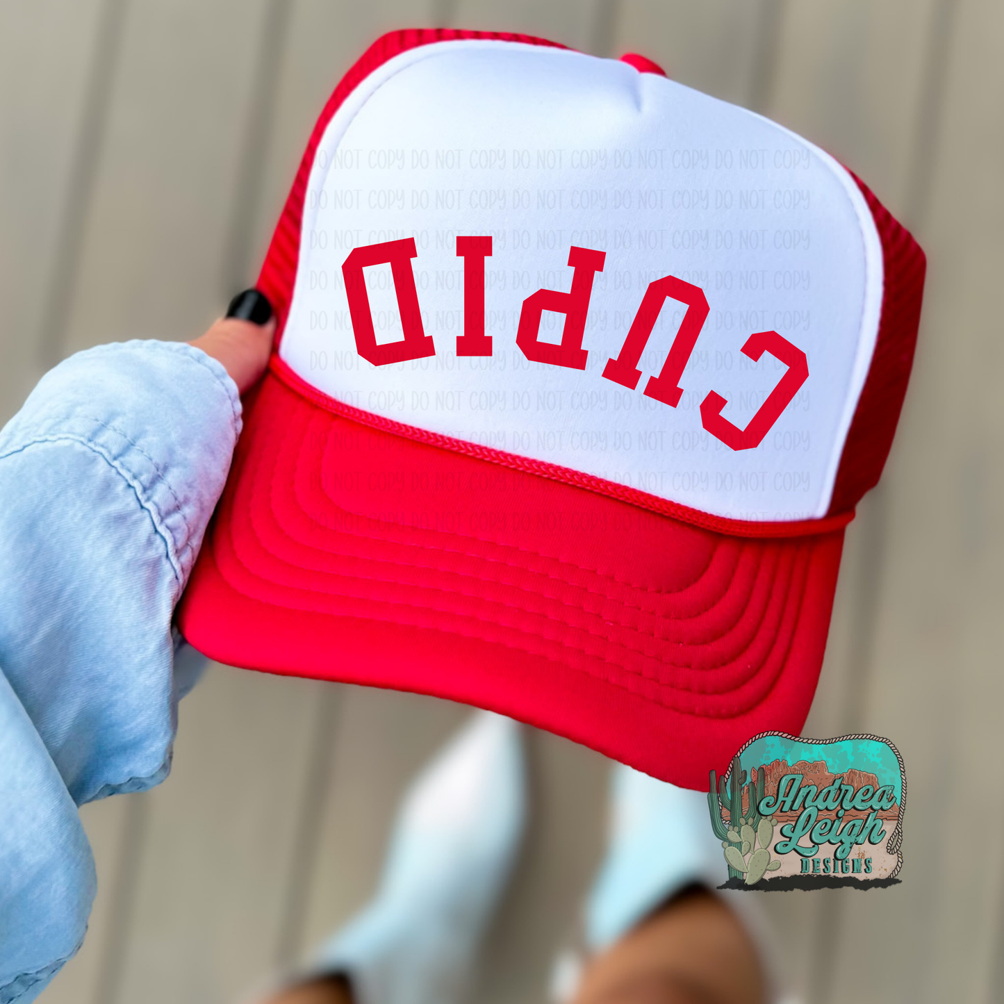 DTF Transfers Upside Down Cupid