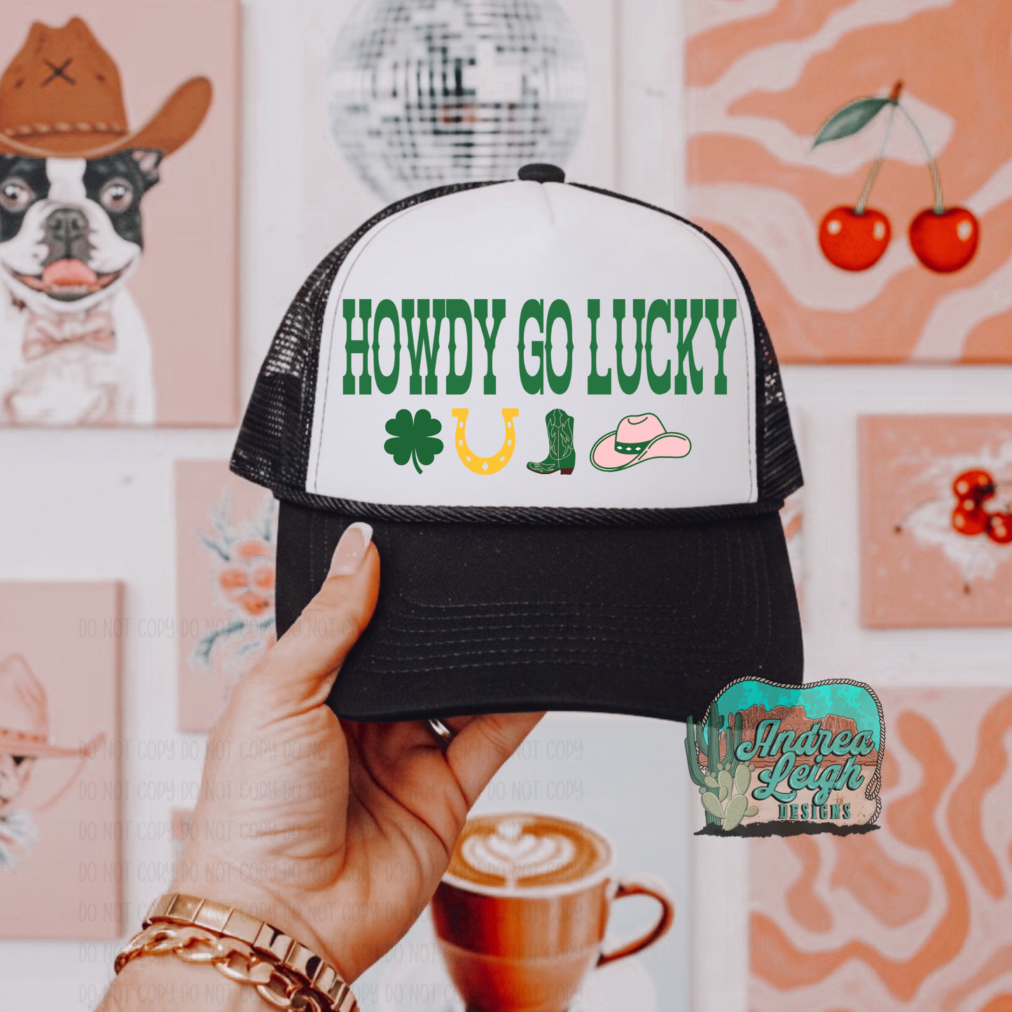 DTF Transfers Howdy Go Lucky