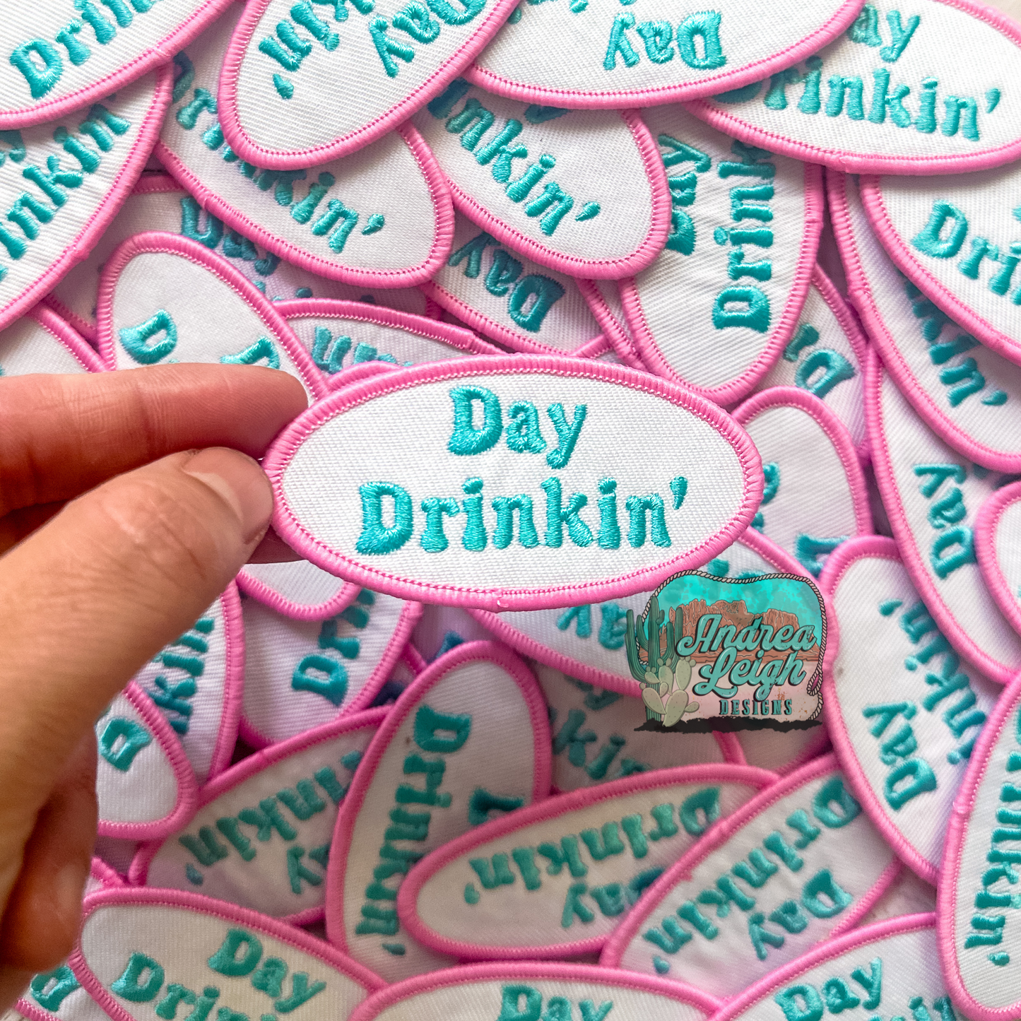 Day Drinkin' Embroidered Patch