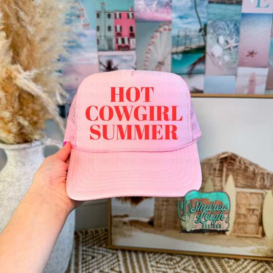 DTF Transfers Hot Cowgirl Summer (Different Colors)
