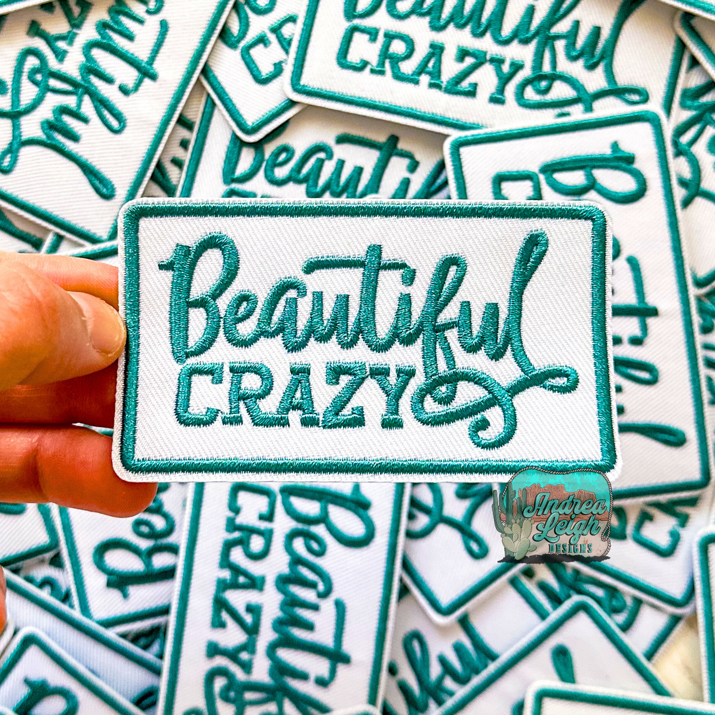 Beautiful Crazy Embroidered Patch