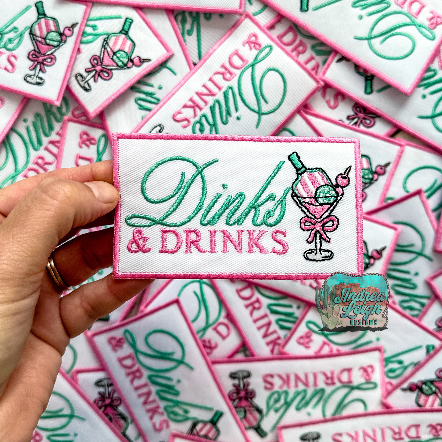 ALD EXCLUSIVE-Dinks & Drinks Embroidered Patch