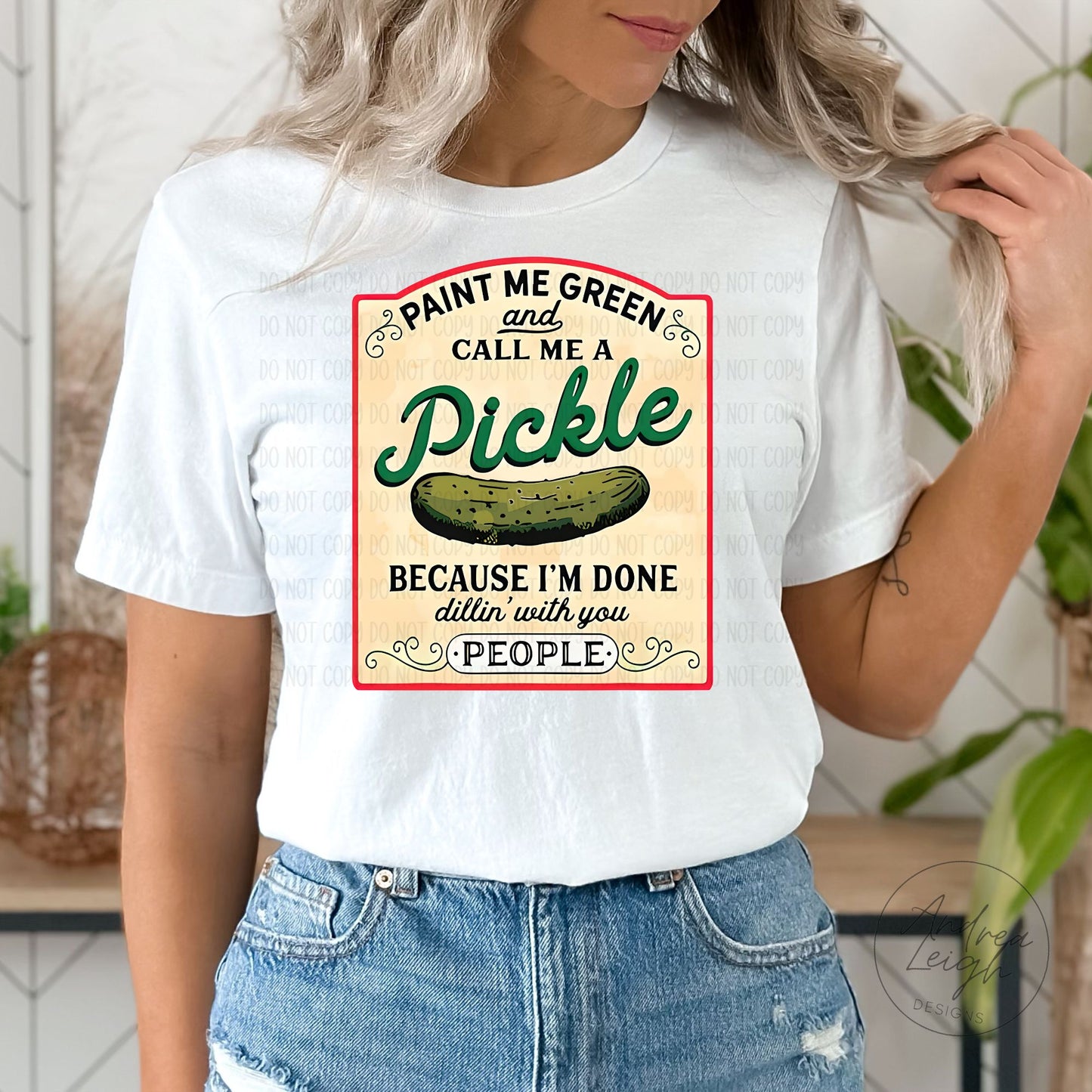 Paint me Green and Call me a Pickle