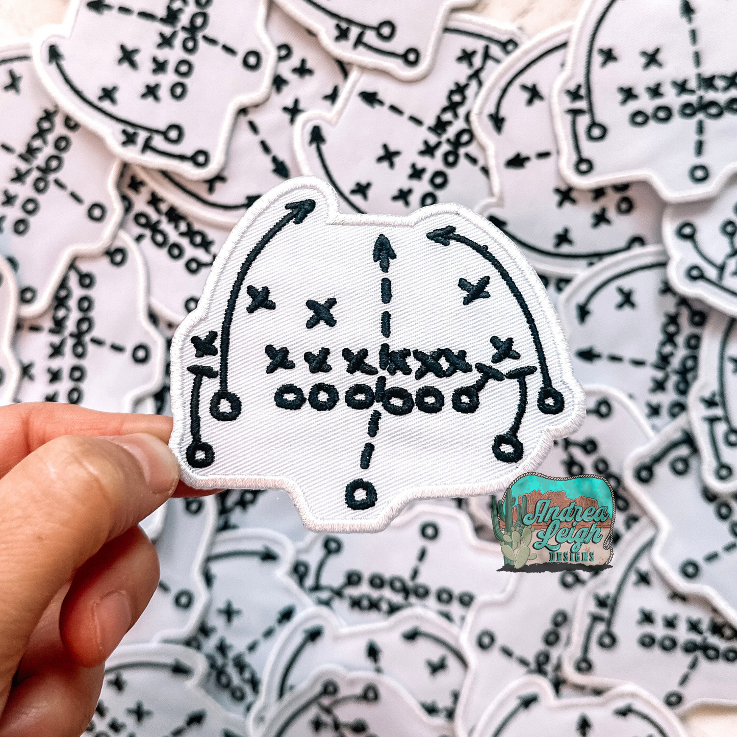 ALD EXCLUSIVE-Football Plays Embroidered Patch