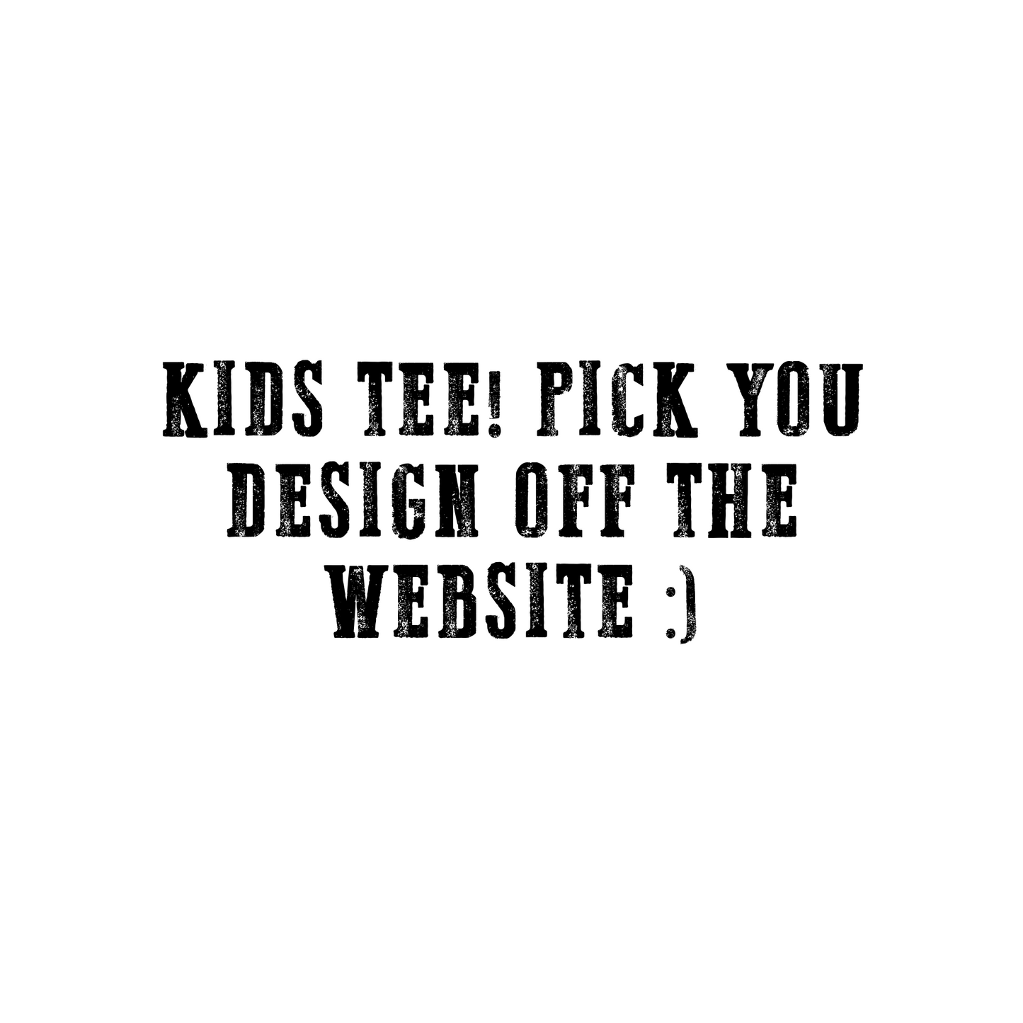 Kids Tee