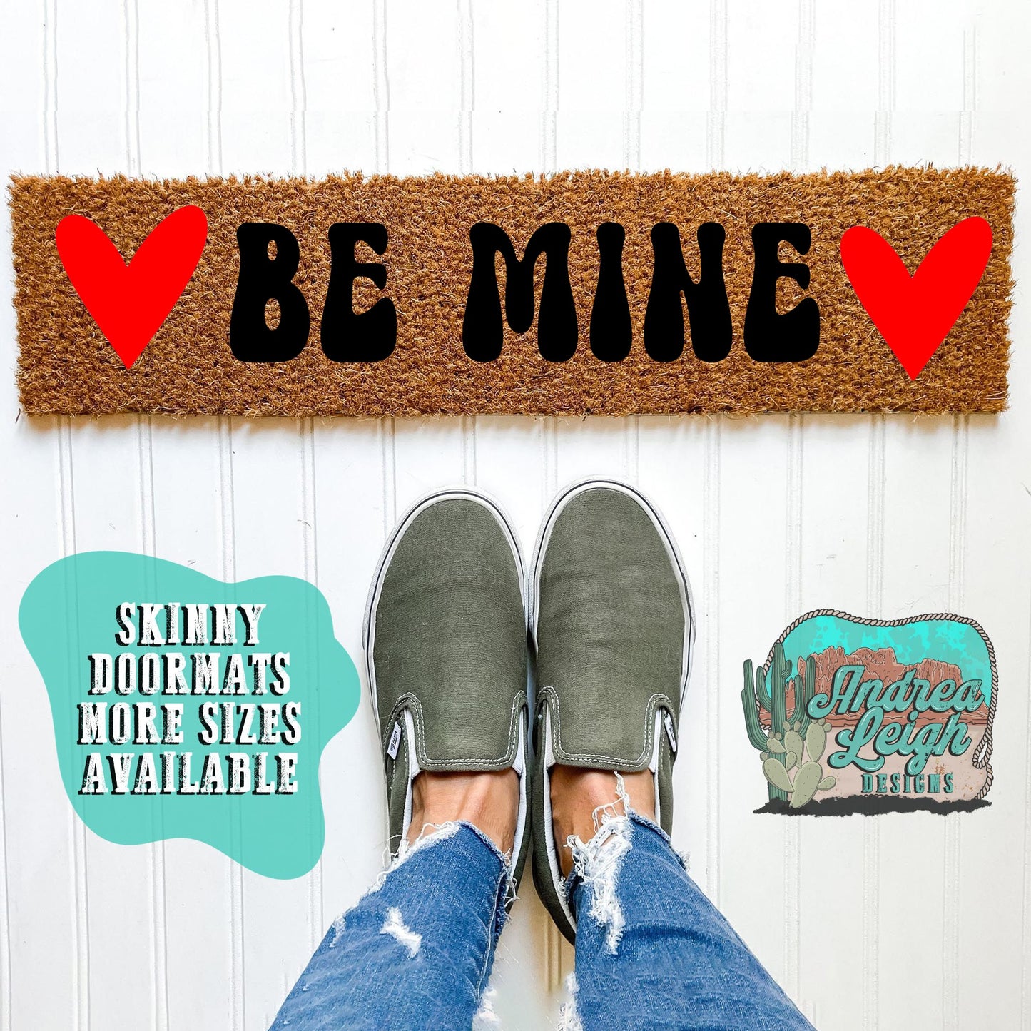 Be Mine Skinny Doormat