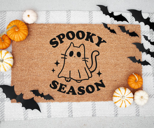 Spooky Season Cat Doormat