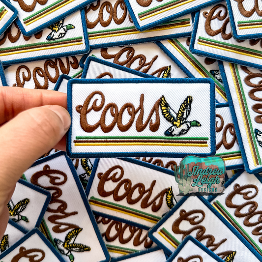 ALD EXCLUSIVE-Duck Coors Embroidered Patch