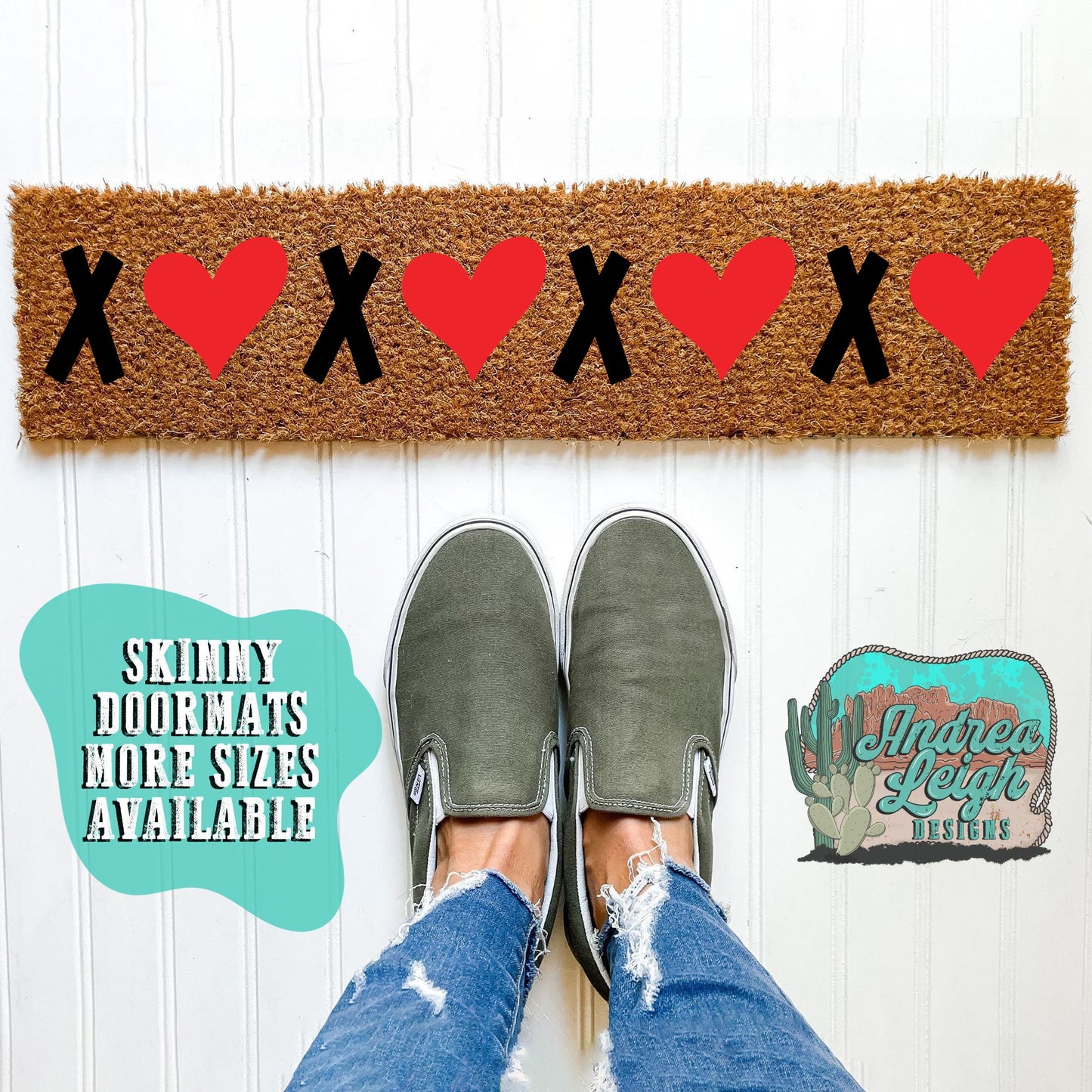 Xoxo Skinny Doormat