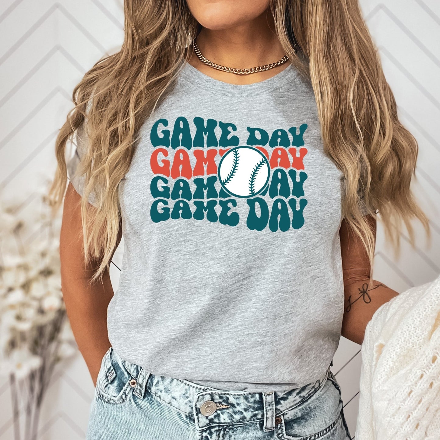 Retro Baseball Game Day Shirt