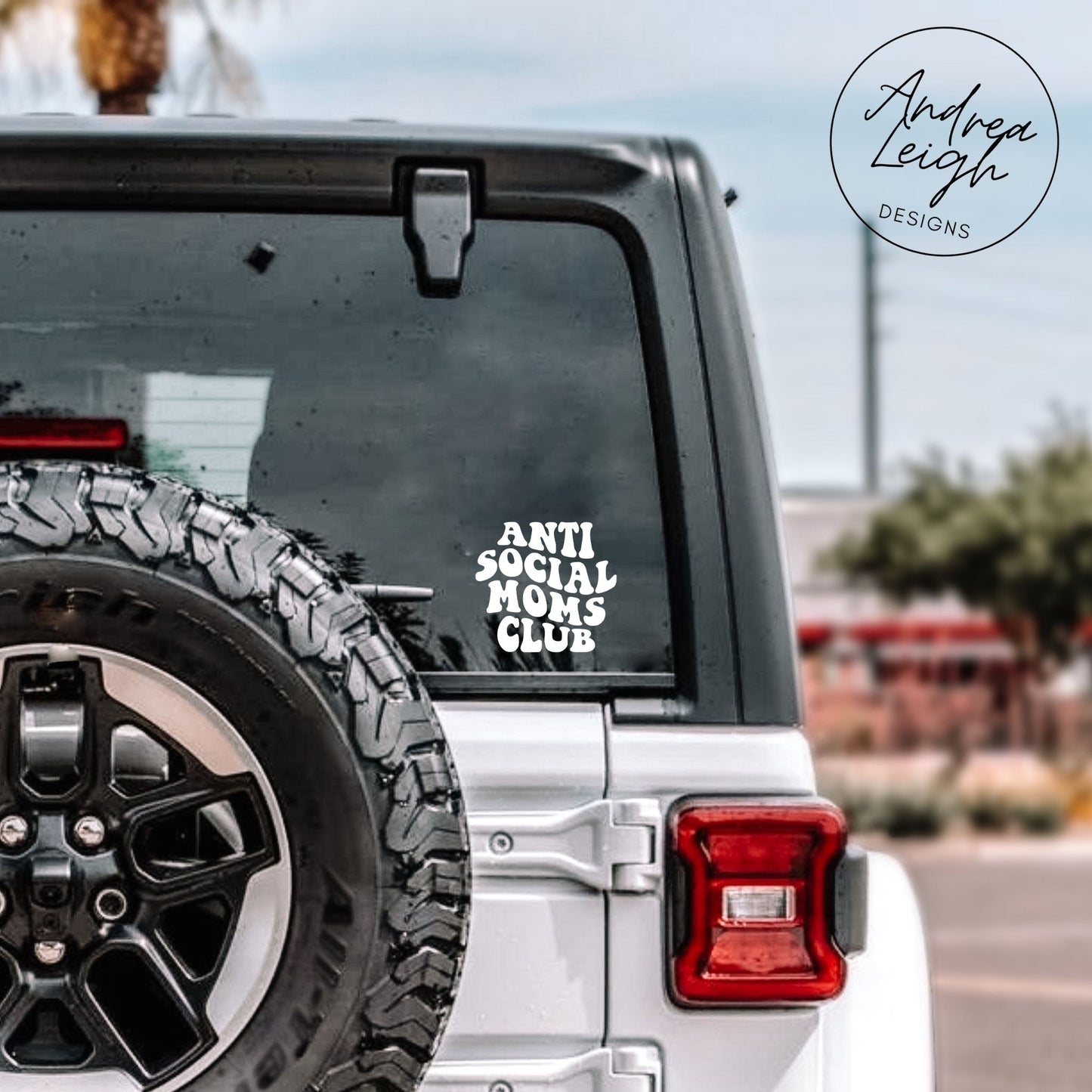Anti Social Moms Club Decal