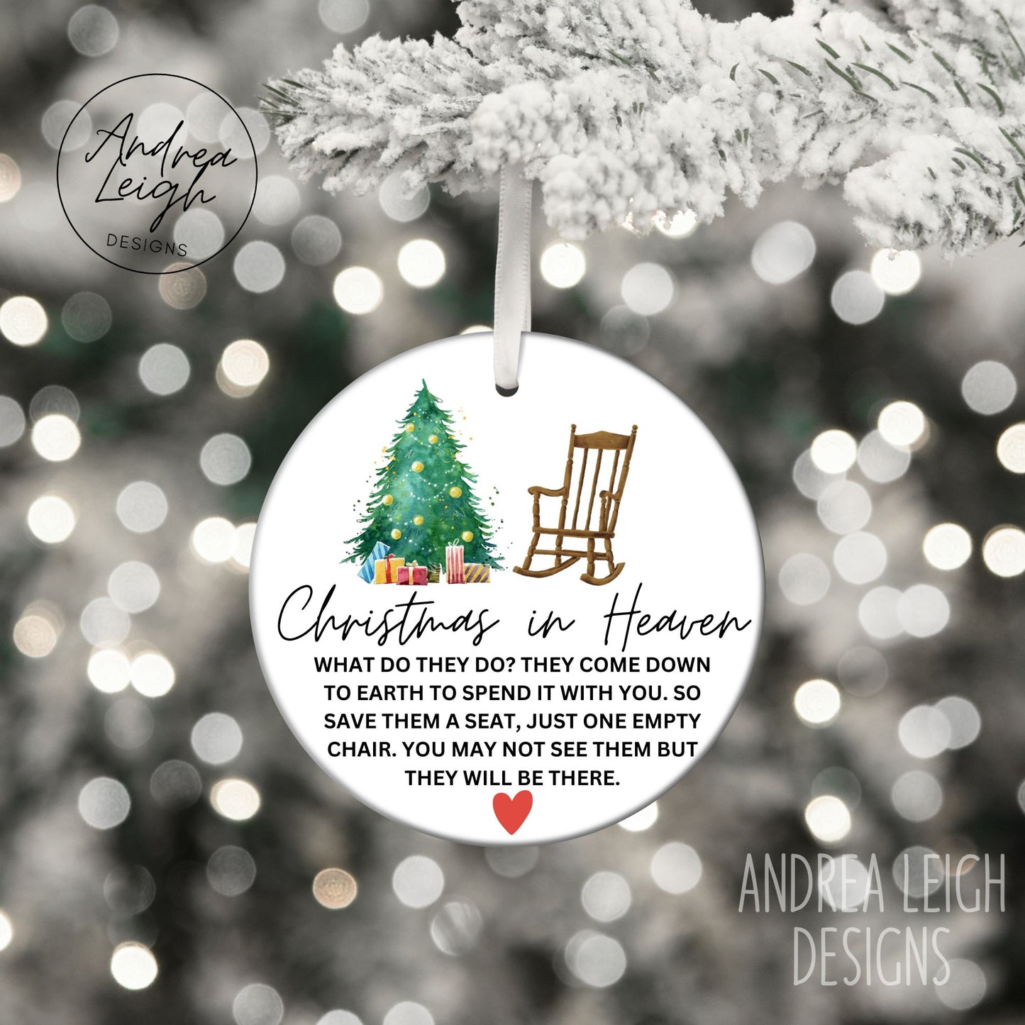 Christmas in Heaven Ornament