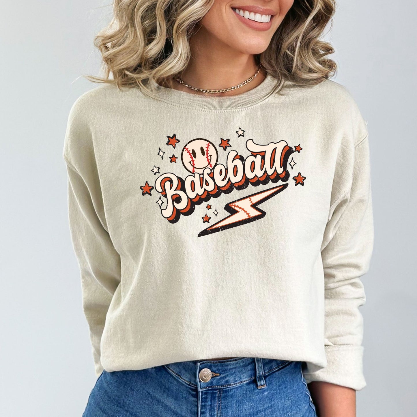 Retro Baseball Sweatshirt