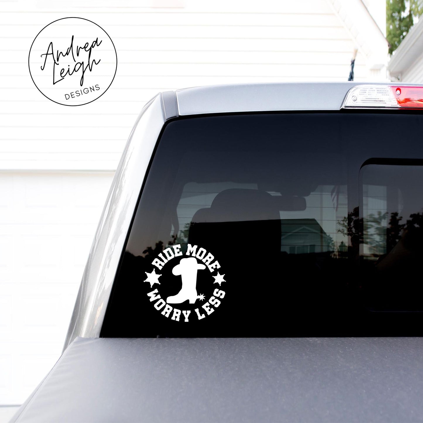 Ride More Decal