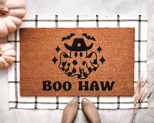 Boo Haw Ghost Doormat