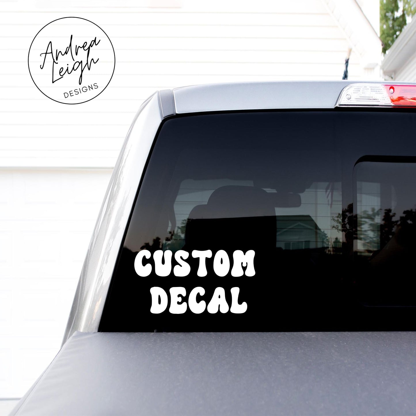 Custom Large Vinyl Decal