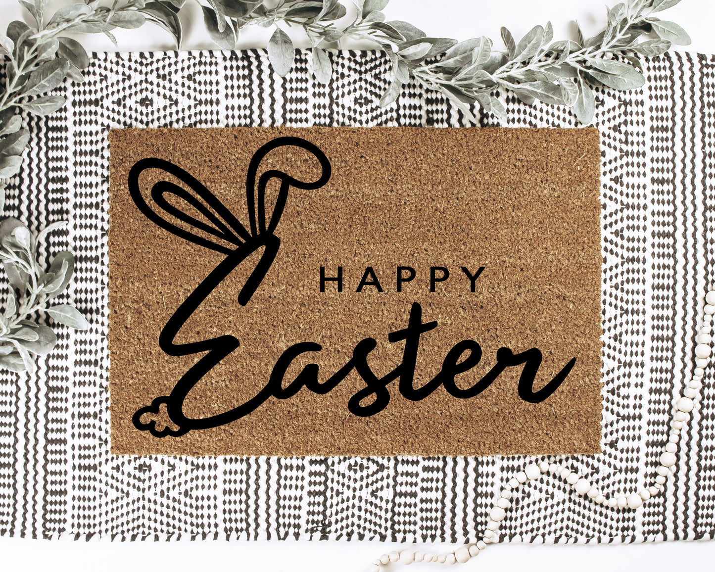 Happy Easter Doormat