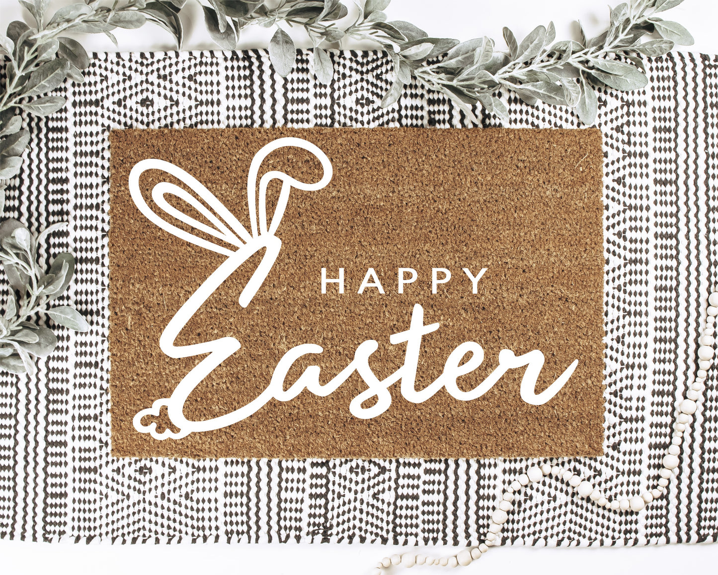 Happy Easter Doormat