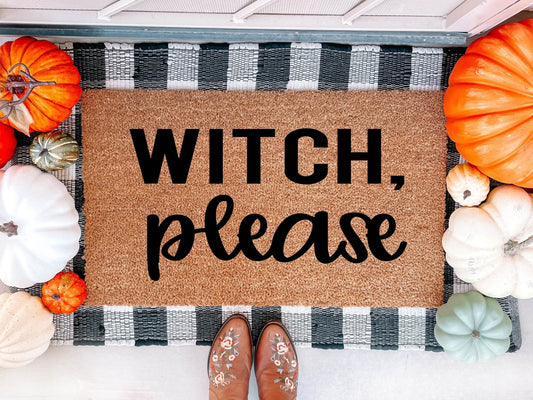 Witch Please Doormat