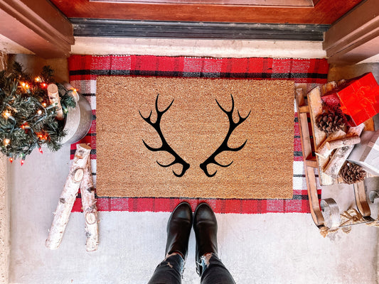 Antlers Doormat