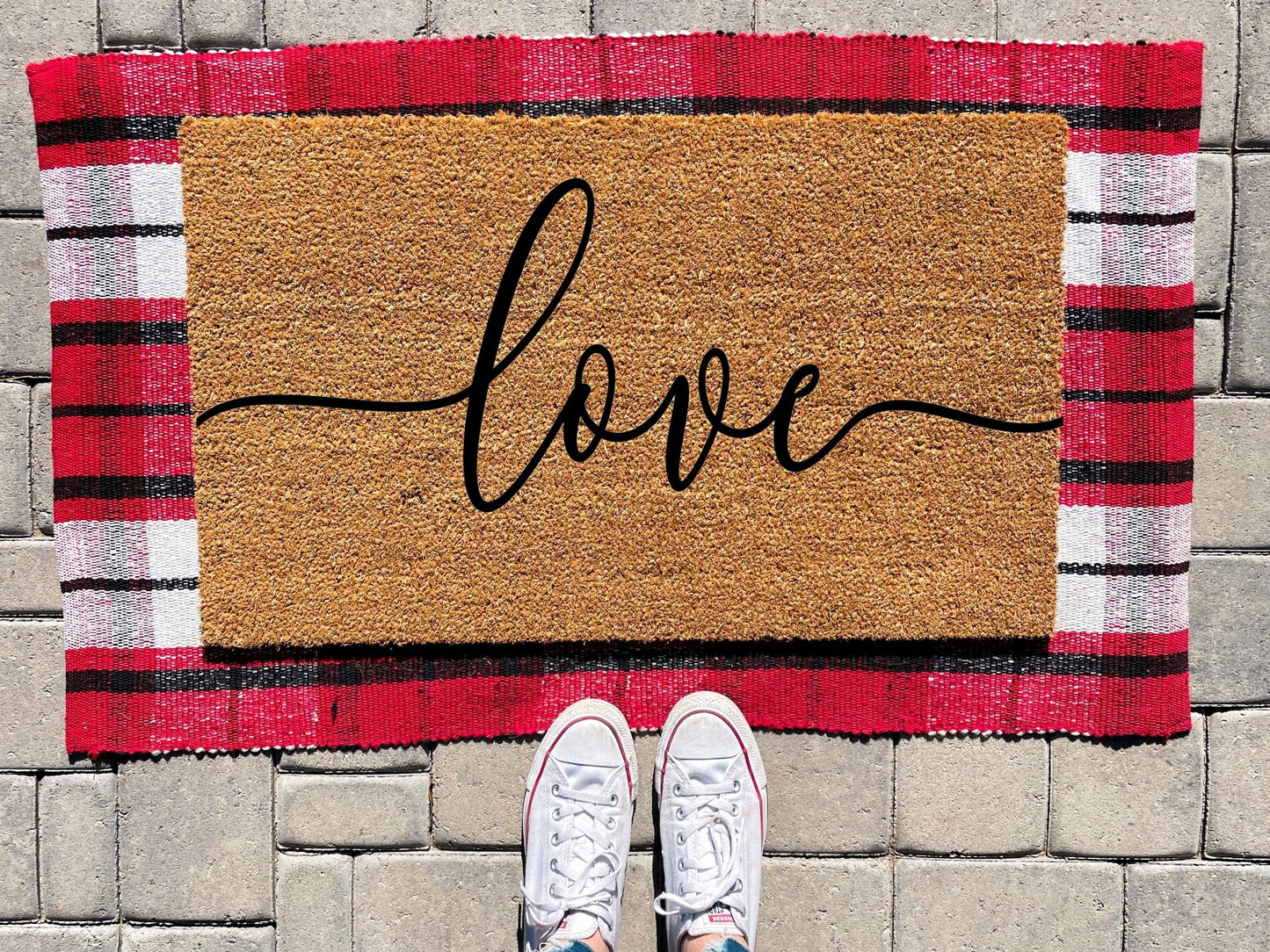 Love Valentine's Day Doormat
