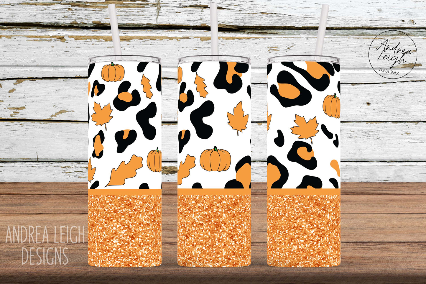 Leopard Pumpkin Tumbler