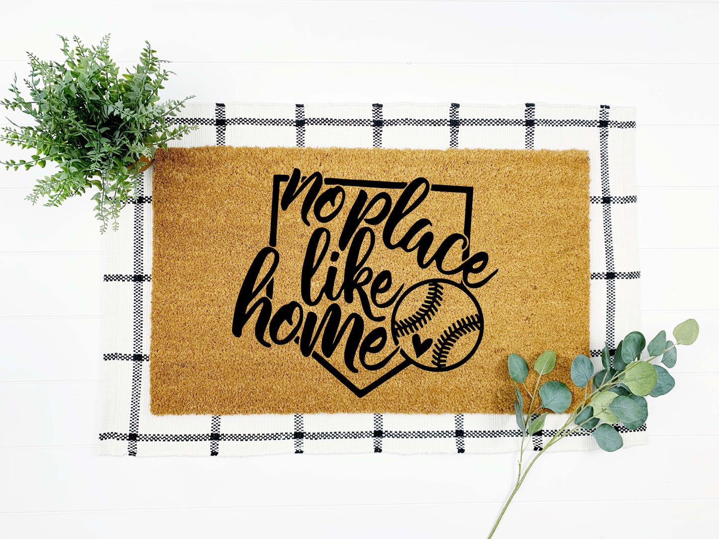 No Place Like Home Doormat