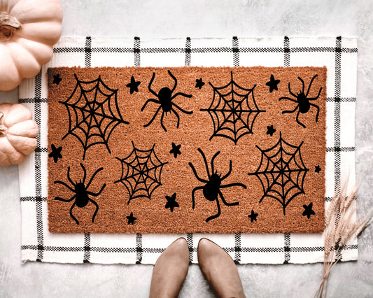 Spiders and Webs Doormat