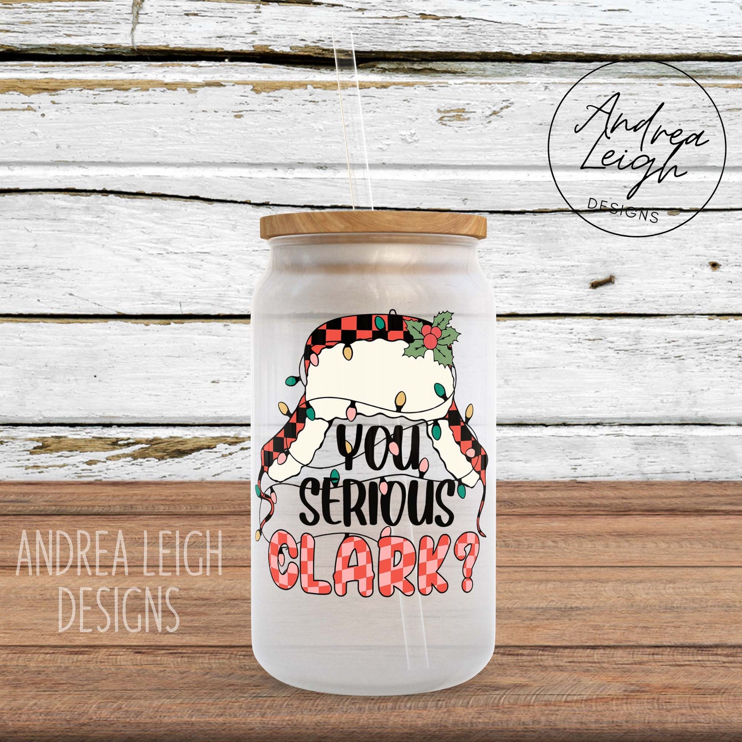 You Serious Clark? Sublimation Glass Can