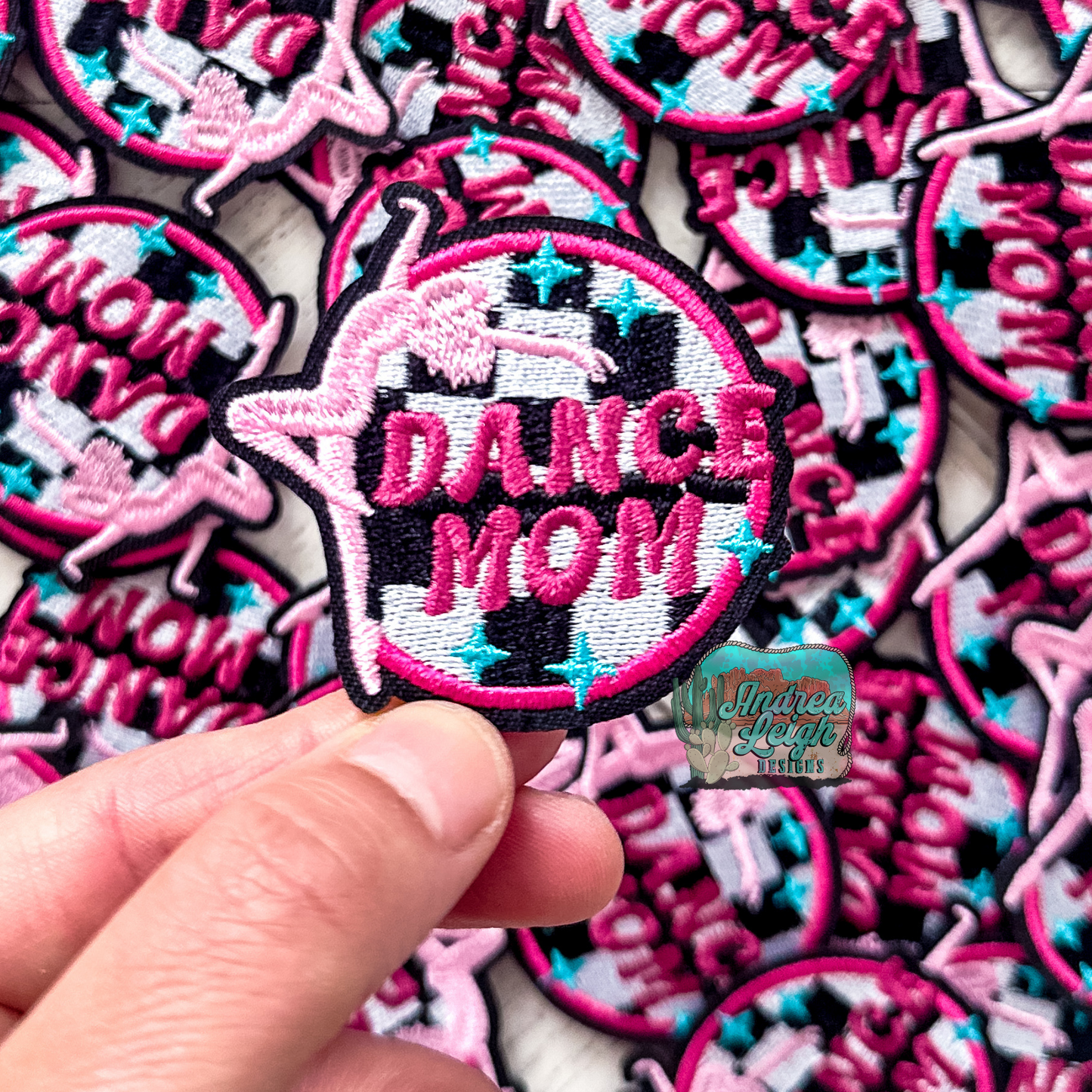 Dance Mom Embroidered Patch
