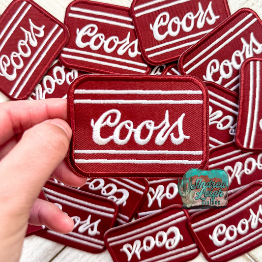 Coors Embroidered Patch