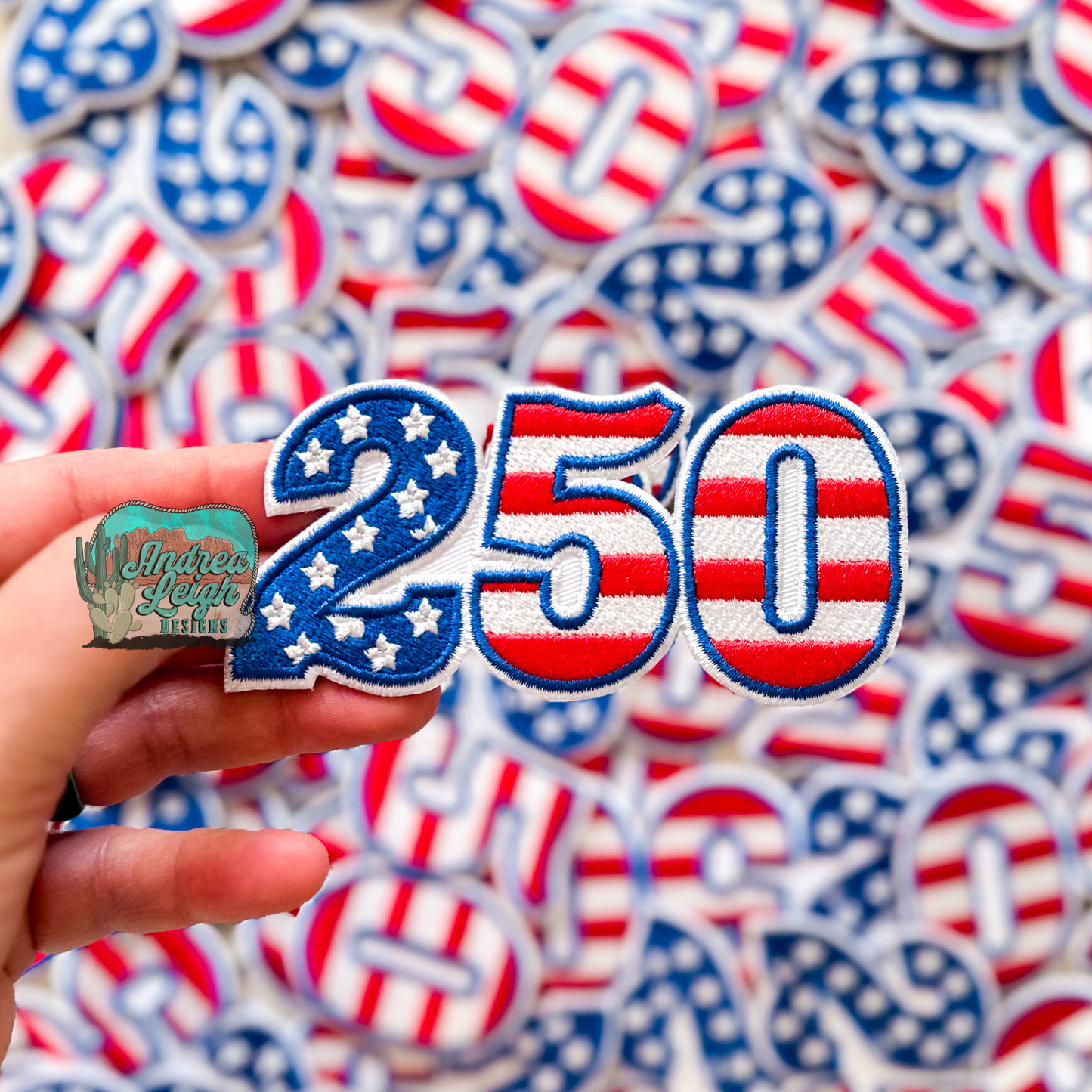 ALD EXCLUSIVE-250 American Flag Embroidered Patch