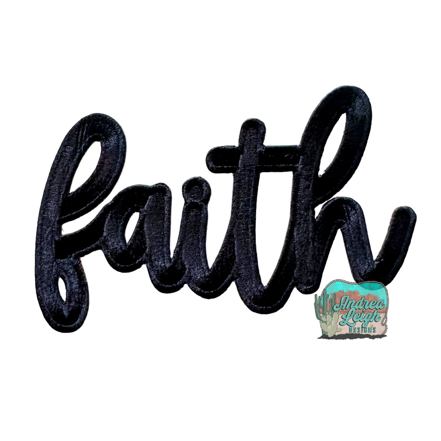 ALD EXCLUSIVE-Faith Embroidered Patch