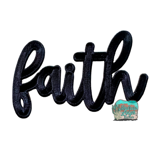 ALD EXCLUSIVE-Faith Embroidered Patch