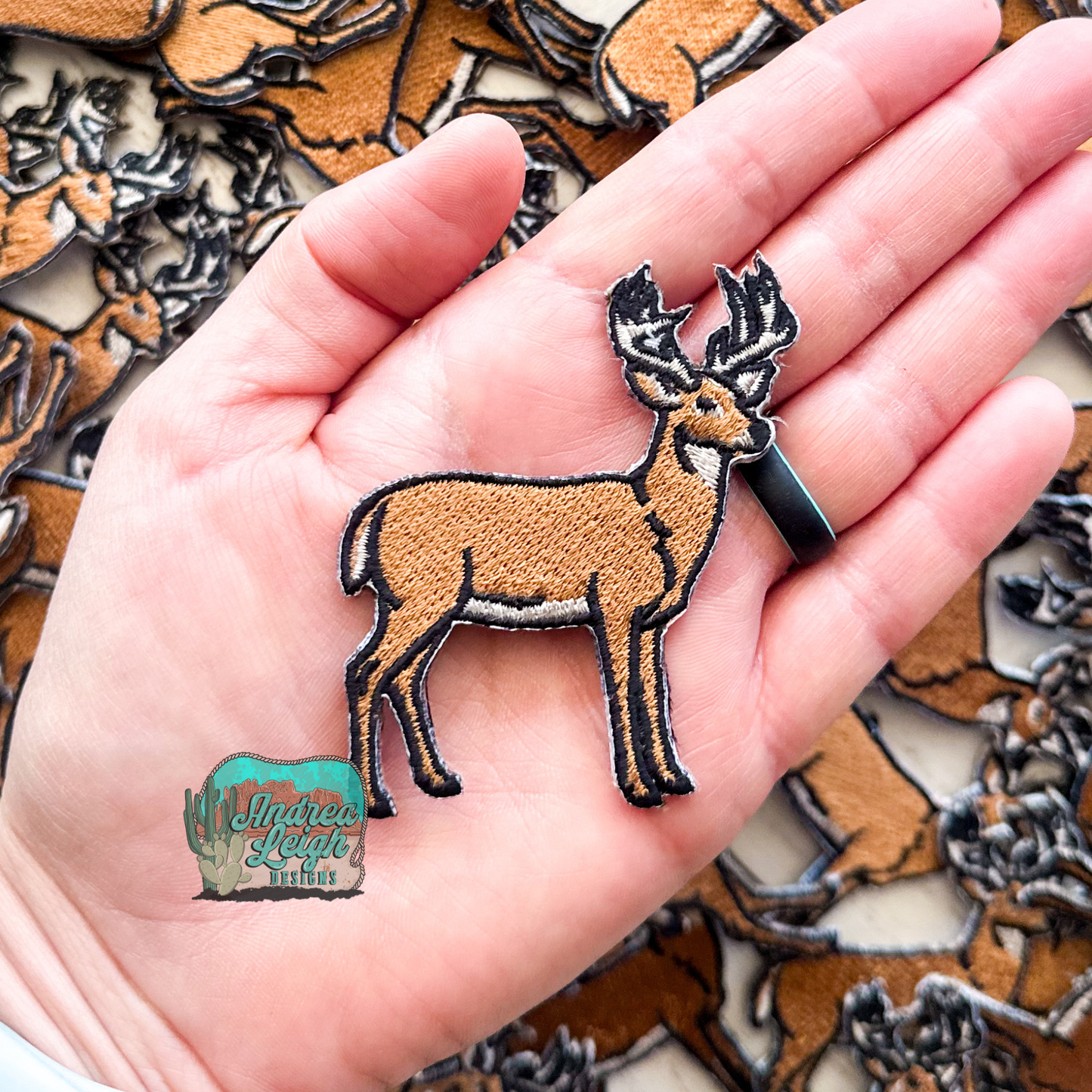ALD EXCLUSIVE-Deer Embroidered Patch