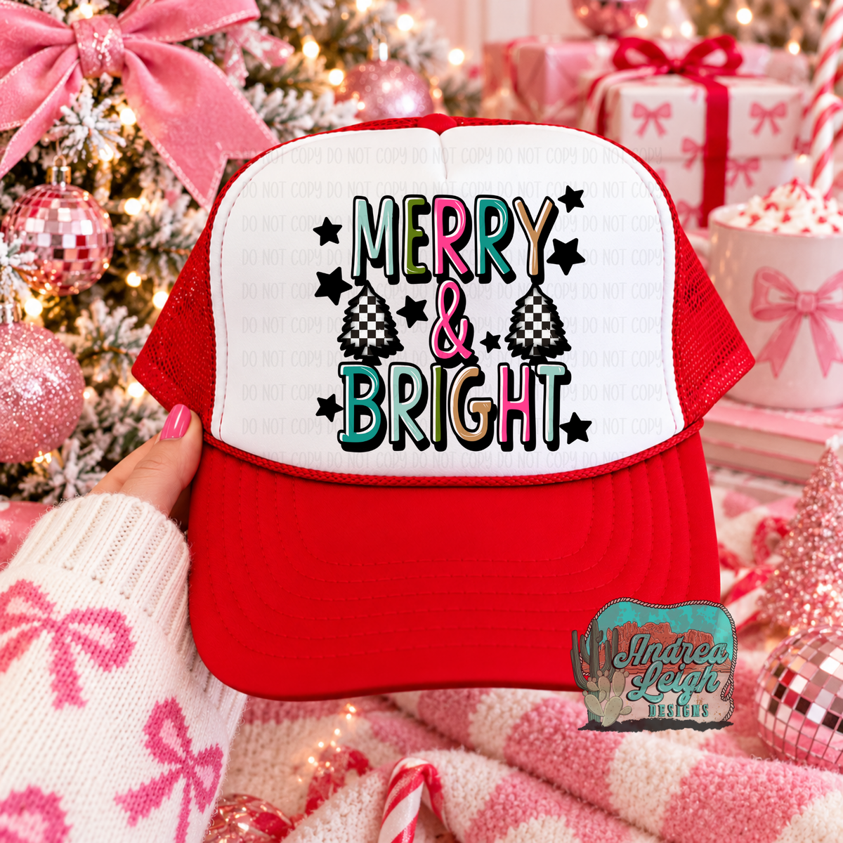 DTF Transfers Merry & Bright