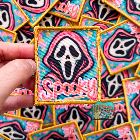 ALD EXCLUSIVE-READY TO SHIP-Ghost F ace Sublimation Patch