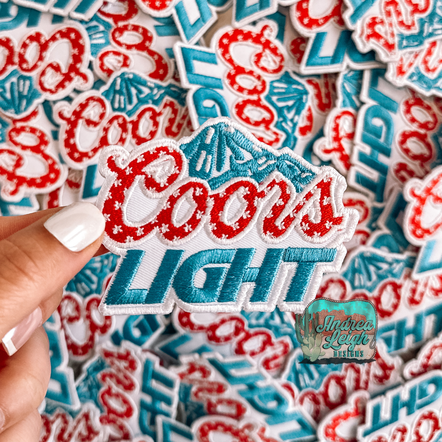 ALD EXCLUSIVE- Patriotic Coors Embroidered Patch