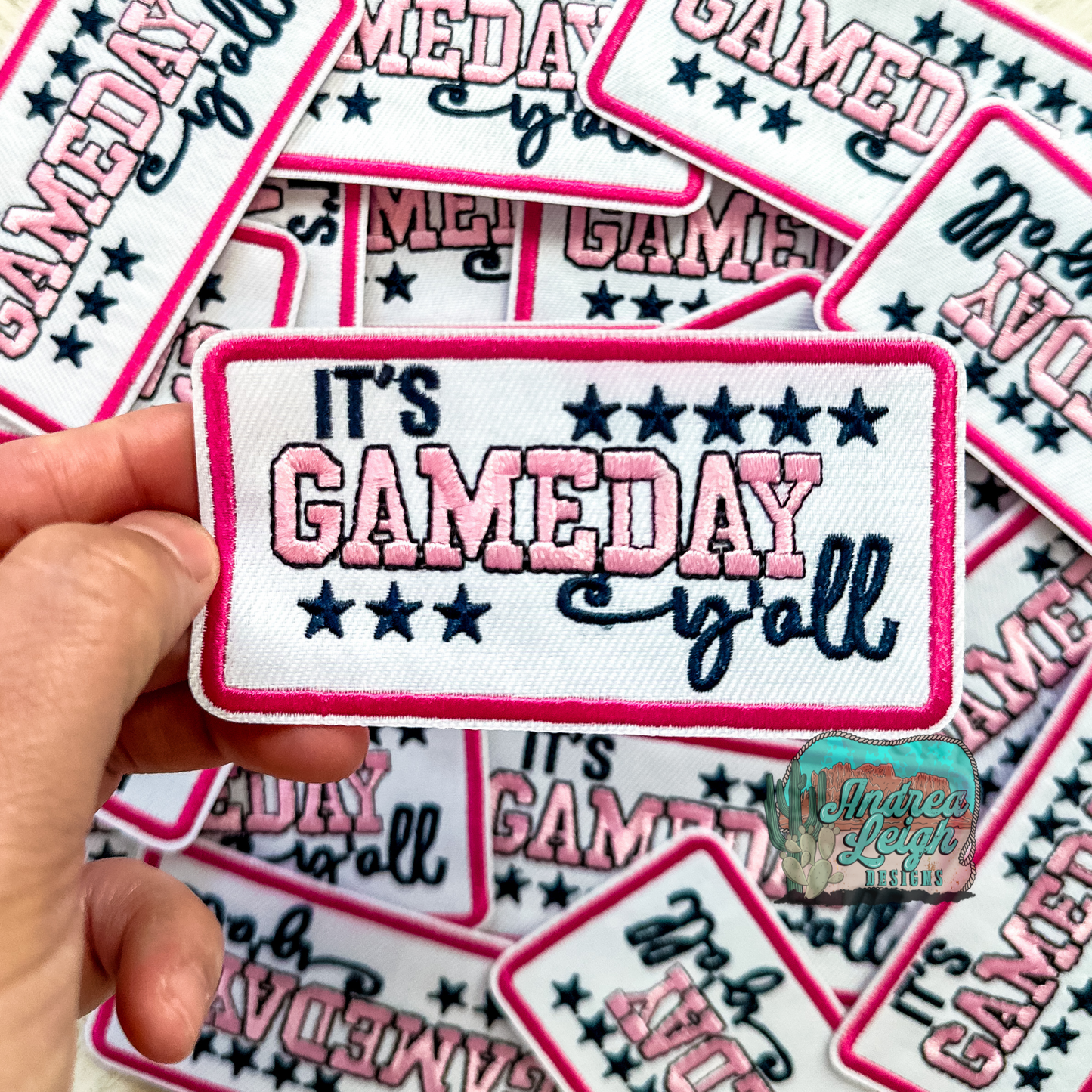 It's Gameday Y'all Embroidered Patch