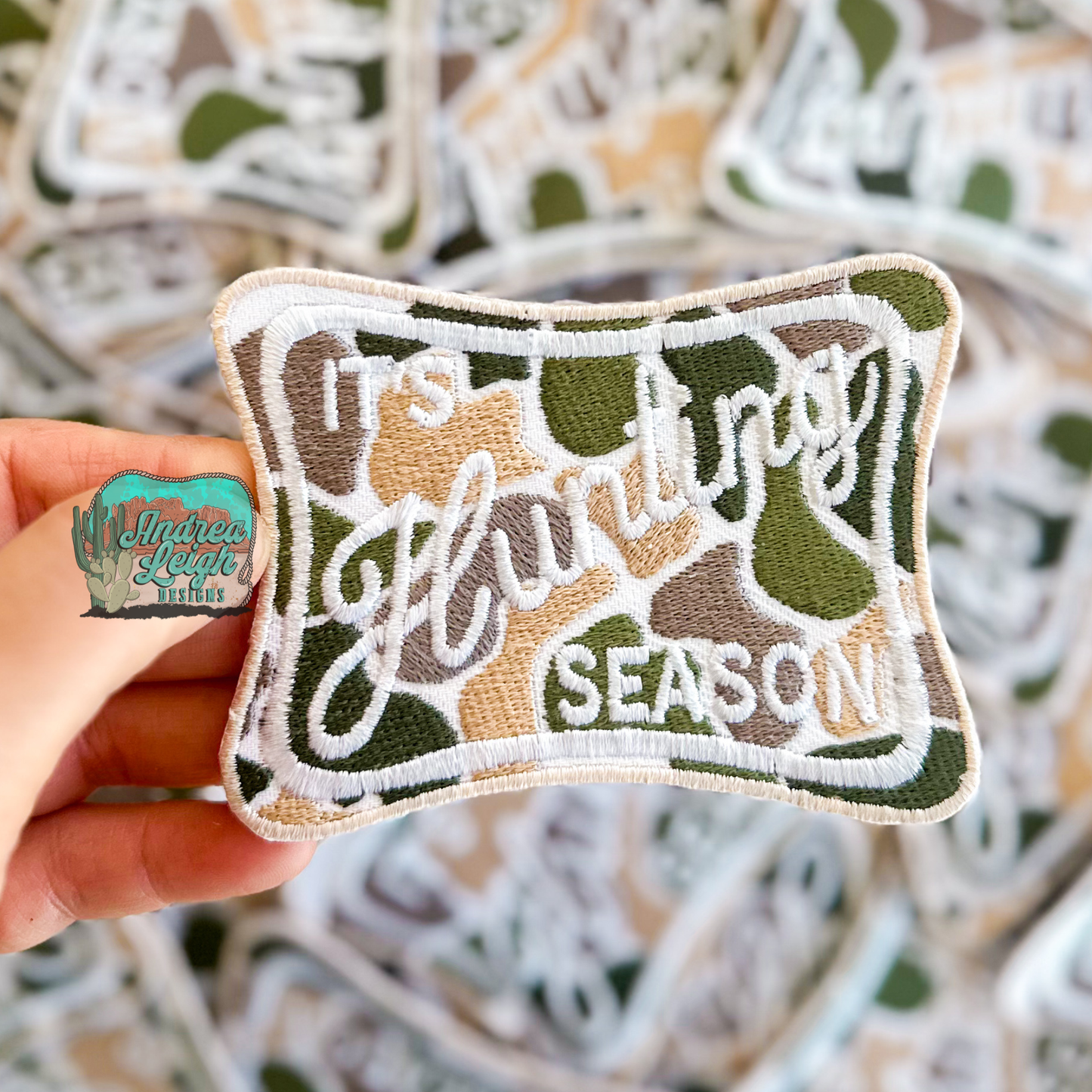 ALD EXCLUSIVE-It's Hunting Season Embroidered Patch