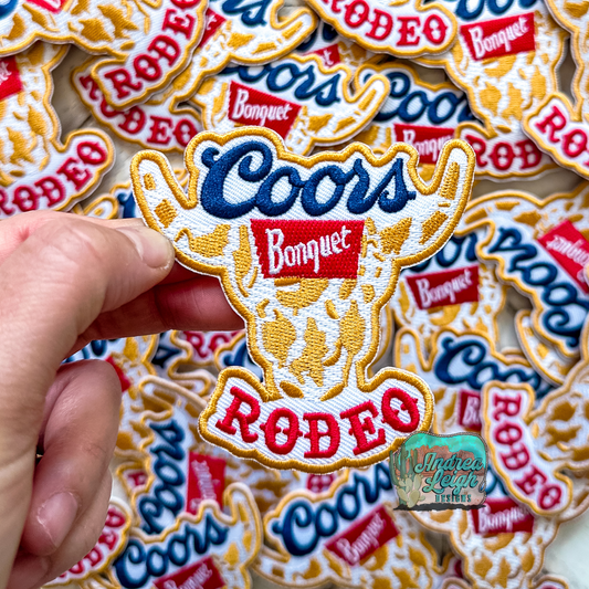 Coors Rodeo Embroidered Patch