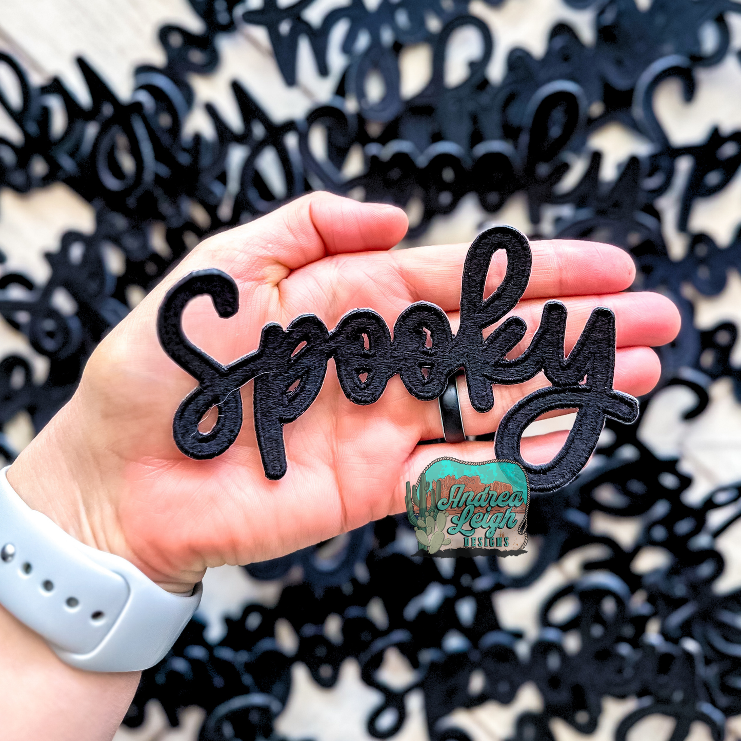 ALD EXCLUSIVE-Spooky Embroidered Patch