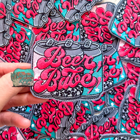 Beer Babe Embroidered Patch