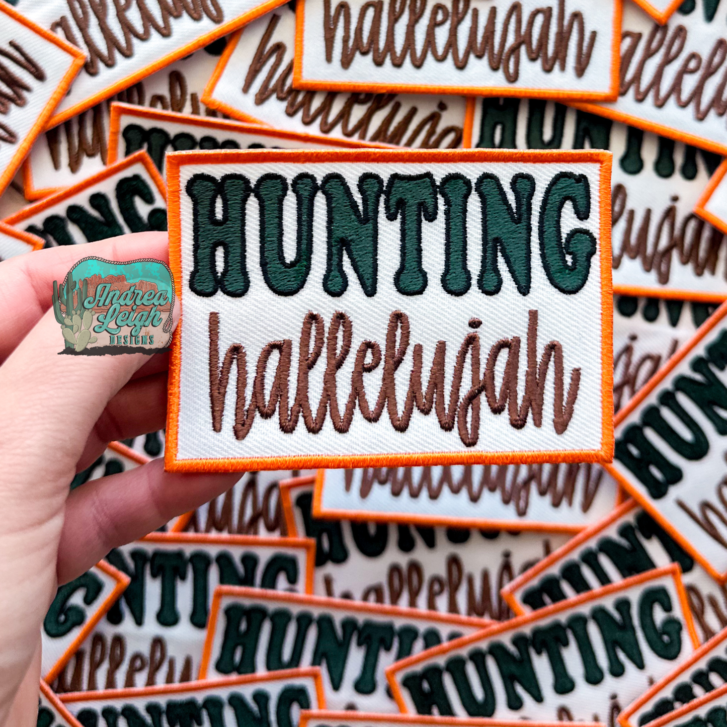 ALD EXCLUSIVE-Hunting Hallelujah Embroidered Patch