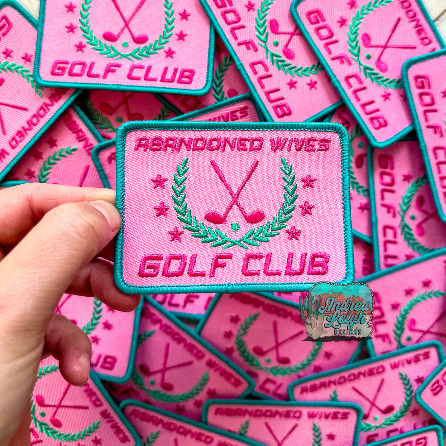 Abandoned Wives Golf Club Embroidered Patch