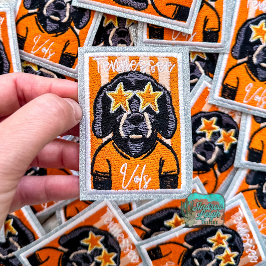 ALD EXCLUSIVE-Vols Glitter Embroidered Patch