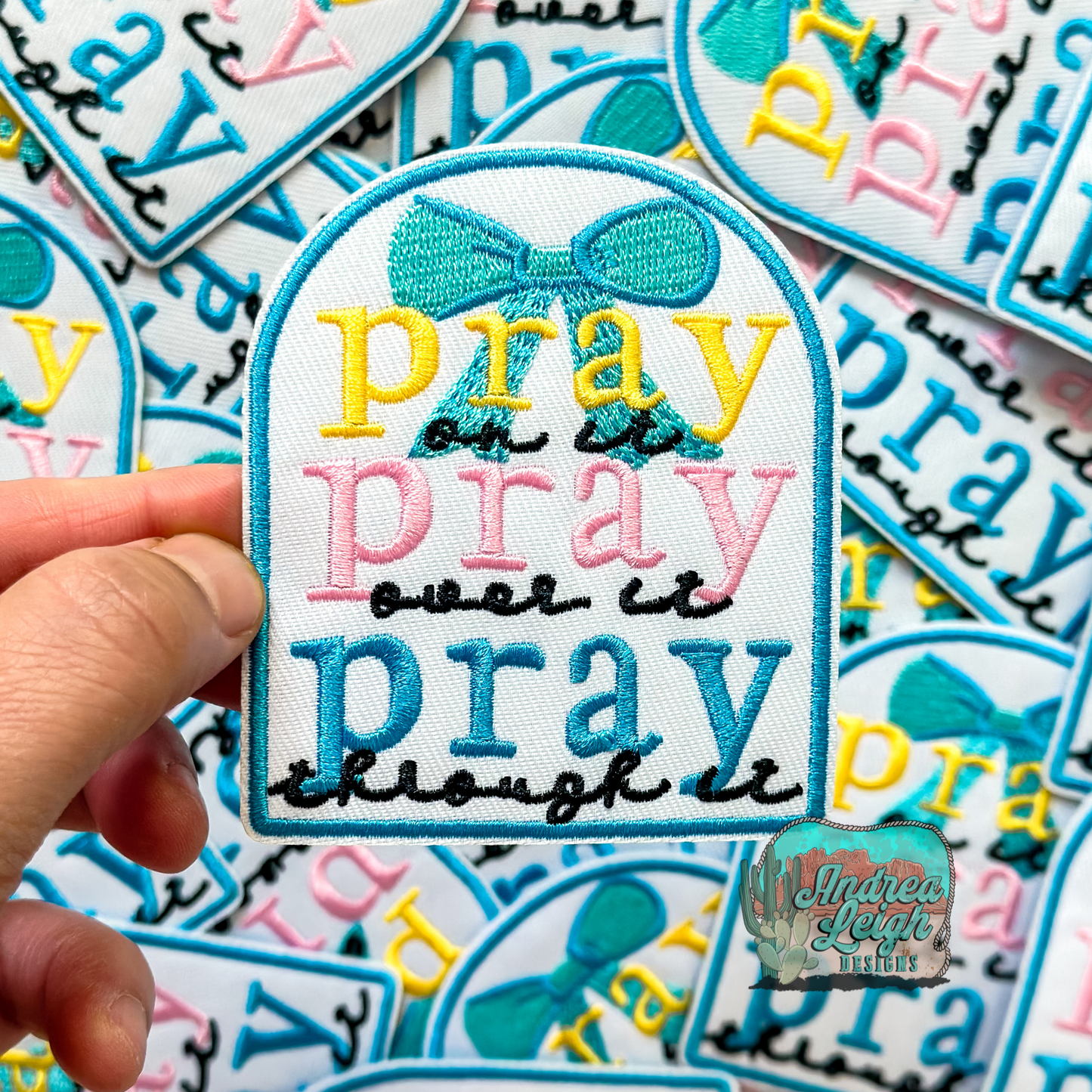 Pray Coquette Embroidered Patch