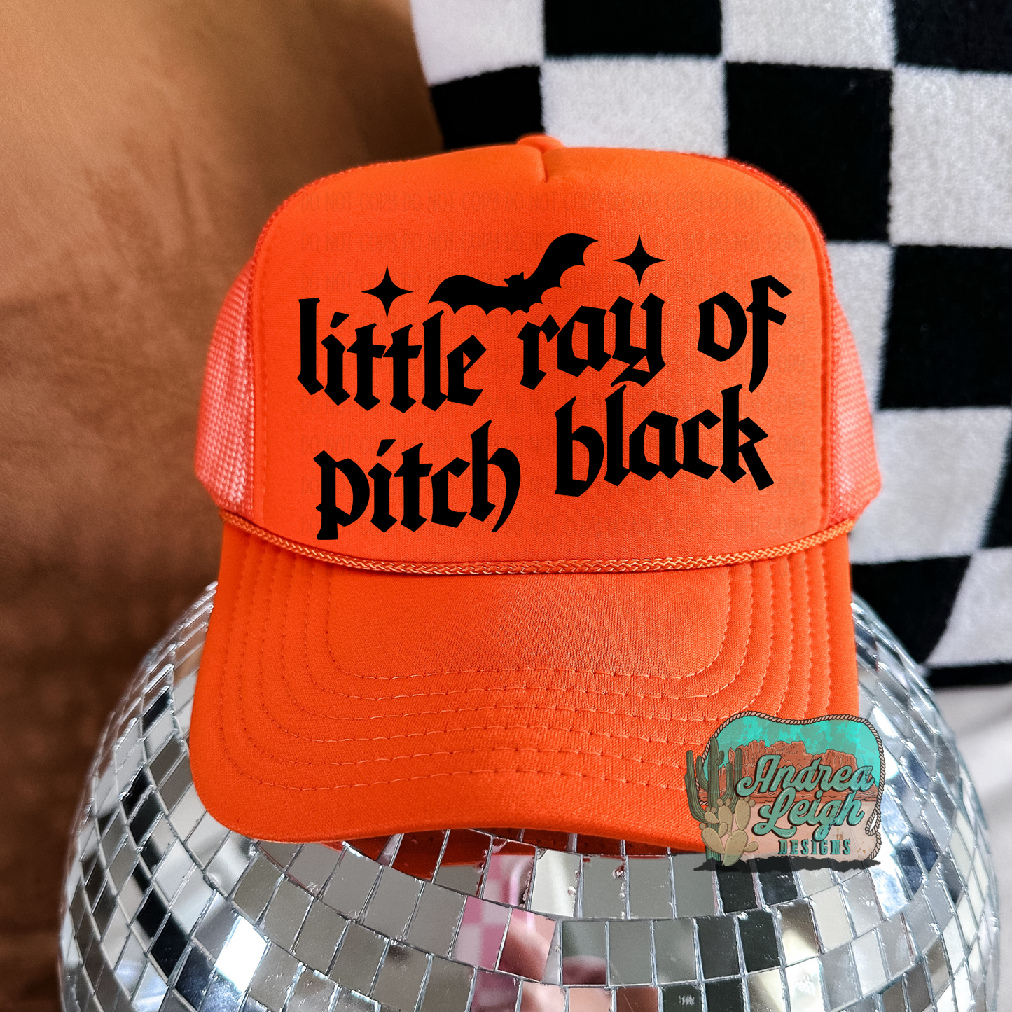 DTF Transfers Little Ray of Pitch Black